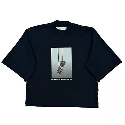 Buy PALM ANGELS Mirage Boxy T-Shirt Black Ladies Size M NEW RRP 300 • 165£