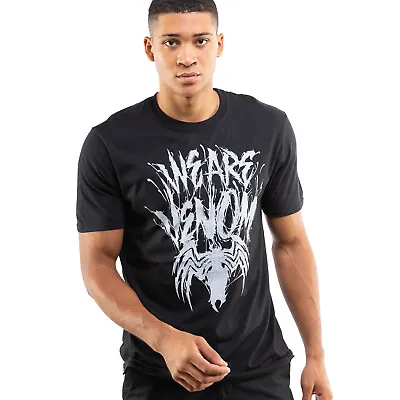 Buy Official Marvel Mens We Are Venom T-shirt Black S - XXL • 10.49£
