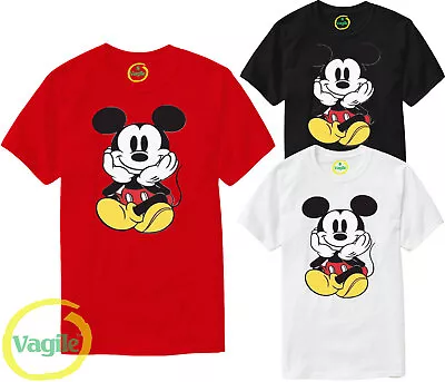 Buy Disney Mickey Mouse Cartoon Kids Men Women Unisex T-shirt All Size • 7.99£