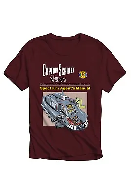 Buy Captain Scarlet Spectrum Agent's Haynes Manual OFFICIAL T Shirt • 14.99£