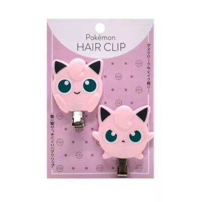 Buy Pokemon Jigglypuff Hair Clip Japan- Anime Style Clothing - Set Of 2 Clips • 14.99£