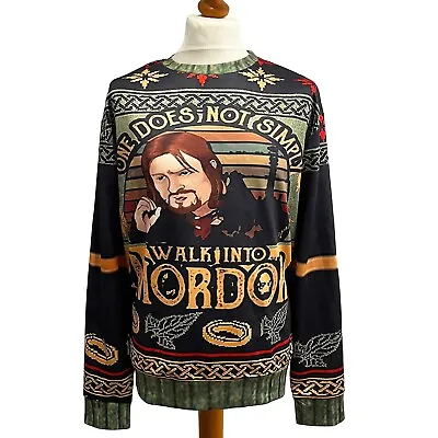 Buy Lord Of The Rings LOTRs Sweatshirt Fan Sweater Boromir (M) Double Sided Print • 24.99£