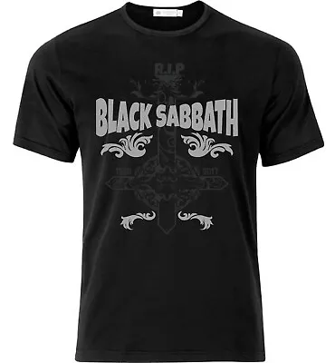 Buy Black Sabbath Rest In Peace Heavy Metal Tribute T Shirt • 18.49£
