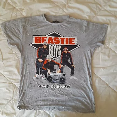 Buy Beastie Boys Shirt Unisex  Medium Solid Gold Hits Hip Hop Rap 2014 Vintage • 29.99£