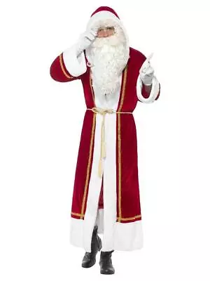 Buy Adult Santa Cloak Christmas Fancy Dress Party Costume • 29.99£