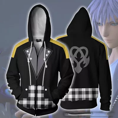 Buy New Kingdom Heart Hoodie Cosplay Terra 3D Print Jacket Coat Men Boys Sweatshirt • 28.44£