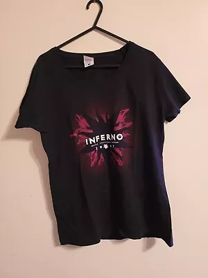 Buy Inferno Festival 2017 Shirt Size L Ladies Fit Norway Black Metal Abbath Carcass • 15£
