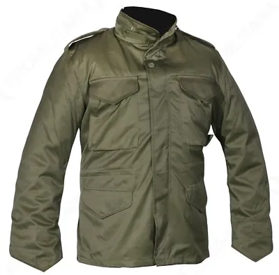 Buy Olive Camouflage M65 Field Jacket - US Army Military Parka With Winter Liner • 70.95£