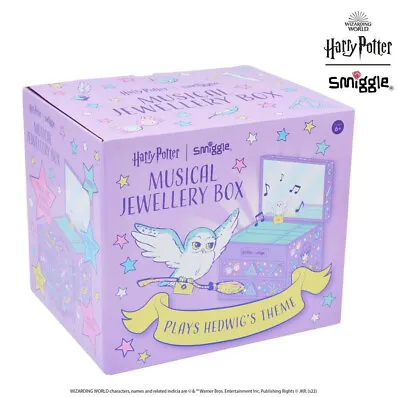 Buy Smiggle Harry Potter Musical Jewellery Box Hedwig Theme Song 2 Drawers NEW • 40.91£