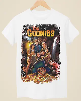 Buy The Goonies - Movie Poster Inspired Unisex White T-Shirt • 14.99£
