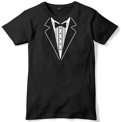 Buy Tuxedo Suit Shirt And Tie Mens Funny Unisex T-Shirt • 11.99£