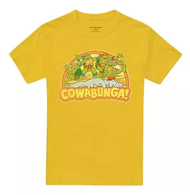 Buy Teenage Mutant Ninja Turtles Mens T-Shirt Cowabunga Top Tee S-2XL Official • 13.99£