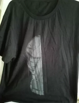 Buy T Shirt 2XL - Marvel Logo/Motif - Black - Short Sleeve Mens • 6.69£