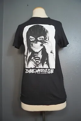 Buy Hot Topic Womens Black And White Zombie Short Sleeve Graphic Shirt Size Small • 17.05£
