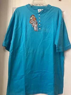 Buy Disney Lady And The Tramp XL Shirt Turquoise  • 36.47£