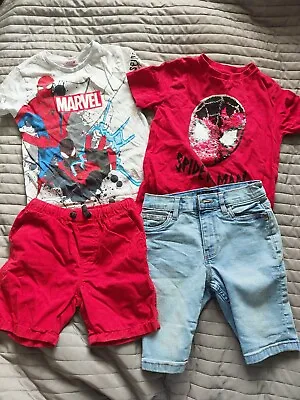 Buy Spiderman Clothes 5 Years Bundle • 10£