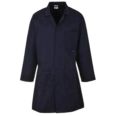 Buy Portwest Standard Coat 2852 - Classic Multi Pocket Workwear Polycotton Jacket • 28.89£