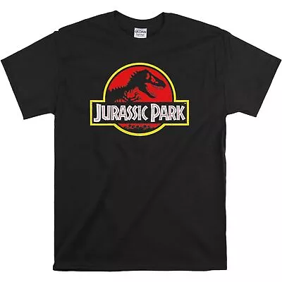 Buy JURASSIC PARK T-Shirt Tee Top Men's Fan Dinosaur Film Steven Spielberg Raptor UK • 9.49£