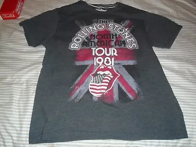 Buy Rolling Stones North America Tour 1981 T Shirt Size M • 5£