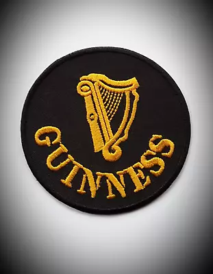 Buy Guinness Harp Beer Premiership Rugby Iron Or Sew On Embroidered Patch Uk Seller • 3.59£