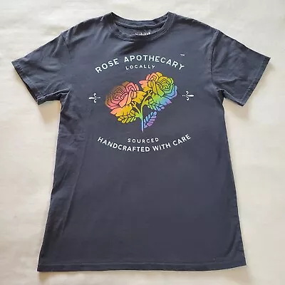 Buy Schitts Creek Rose Apothecary Graphic T Shirt Short Sleeve XS Rainbow Pride • 12.20£