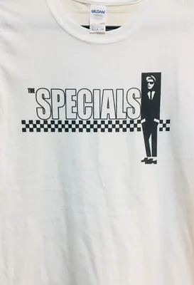 Buy The Specials Logo NEW White T-Shirt, Two Tone, : 8 X Diff. Sizes *SALE £8.99! • 8.99£