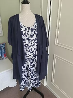 Buy Stunning Dress And Jacket One Size Plus  22  • 25£