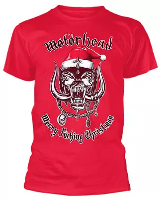 Buy Motorhead Christmas 2017 Red T-Shirt NEW OFFICIAL • 16.59£