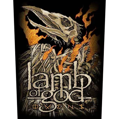 Buy Lamb Of God Omens Back Patch Official Band Merch • 12.39£