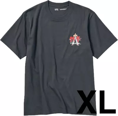 Buy Fighting Game Legends TEKKEN UNIQLO UT T-shirt DARK GRAY Size XL Cotton New • 36.13£