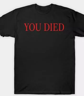 Buy You Died  Gaming  Black  T-shirt • 13.99£