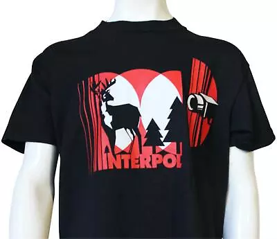 Buy INTERPOL Deer T-SHIRT Youth Medium Black 50/50 Indie Rock Our Love To Admire Era • 17.77£