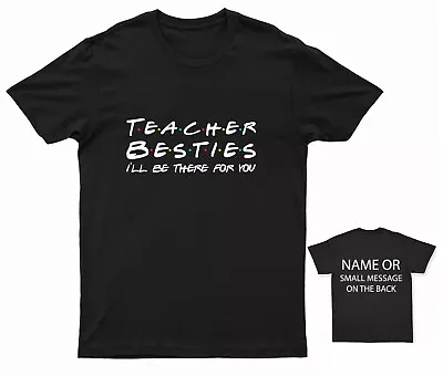Buy Teacher Besties T-Shirt Best Friends • 13.95£