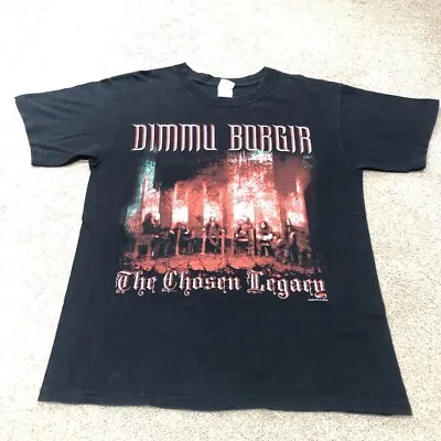 Buy Dimmu Borgir - The Chosen Legacy Tshirt Vintage 2009 Black Metal 2000’s • 35£