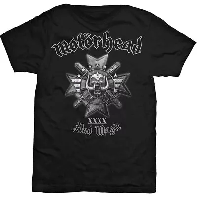 Buy Motorhead 'Bad Magic' Black T Shirt - NEW • 15.49£