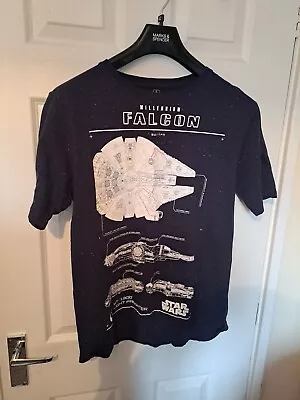 Buy Star Wars Millennium Falcon T-shirt -  Disneyland Paris Exclusive - Size L • 9.99£