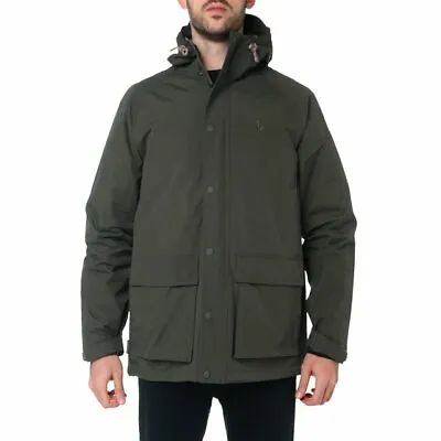 Buy Element Koa Lined Hooded Khaki Windbreaker Jacket, Size M. NWT, RRP $129.99. • 31.25£