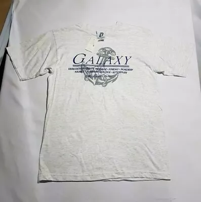 Buy Dynasty | Mens Short Sleeve Galaxy Graphic Print Pullover T-Shirt / Size Medium • 20£