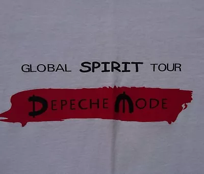 Buy Depeche Mode Tour T-shirt - Athens 2017 Ltd Edition - Size L - New • 15£