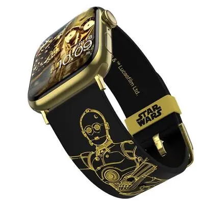 Buy Star Wars Droid Blueprints: C-3PO Smartwatch Strap + 20 Exclusive Watch Faces • 40£