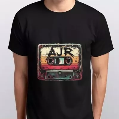 Buy AJR Cassette T-shirt Rave Music House Cool Old School Retro Tape Tee Tshirt • 15.99£