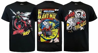 Buy Marvel Ant-Man And The Wasp Comic Avengers Superhero Black Men's T-Shirts • 14.99£