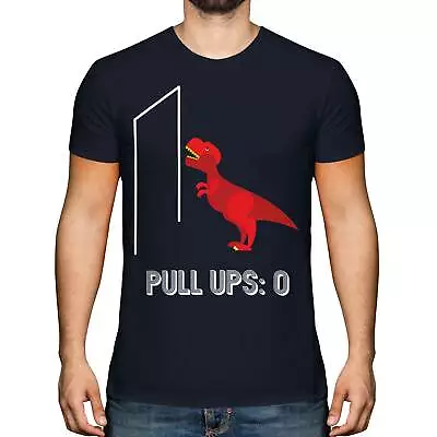 Buy T-rex Pull Ups Mens T-shirt Tee Top Gift Funny Dinosaur • 9.95£