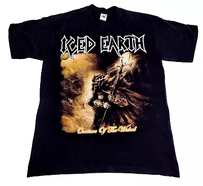 Buy Iced Earth Overture Of The Wicked T-Shirt Size M - Fruit Of The Loom Tag • 33.89£