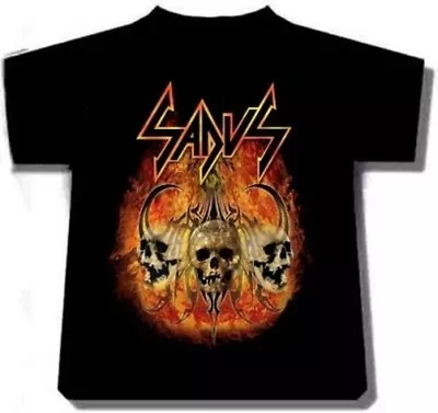 Buy SADUS -  Skulls In Flames - Big Shirt Plus Size XXXL 3XL Oversize Übergröße  • 22.59£