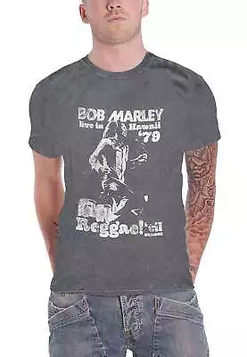Buy Bob Marley Live In Hawaii Snow Wash T Shirt • 17.95£