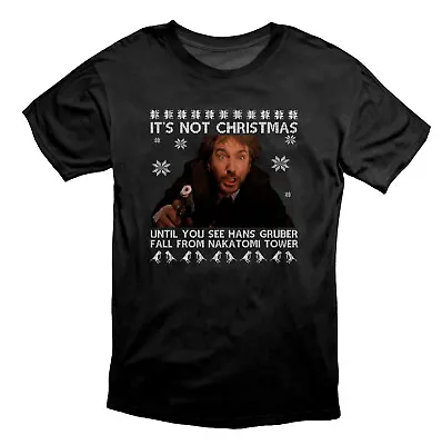 Buy Nakatomi 88 Hans Gruber Edition Die Hard Christmas Novelty T Shirt Black • 20.49£