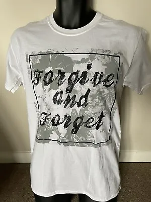 Buy You Me At Six Forgive And Forget T Shirt - White Medium - Used • 4£