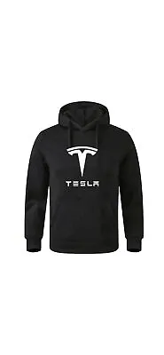 Buy Tesla Hoodie Model S E X Y 3 Elon Musk Falcon  Rocket Space Nasa Hood Top Jumper • 19.99£