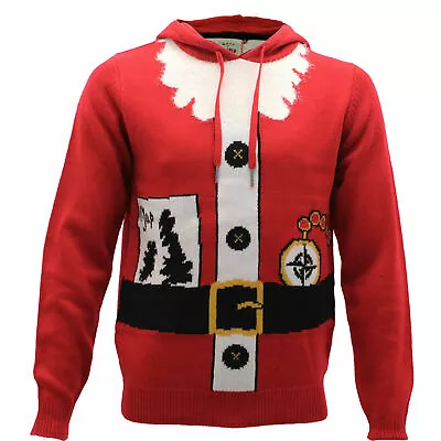 Buy Santa Christmas Jumper Mens Ladies Xmas Novelty Elf Snowman ThreadBare Gift • 14.95£